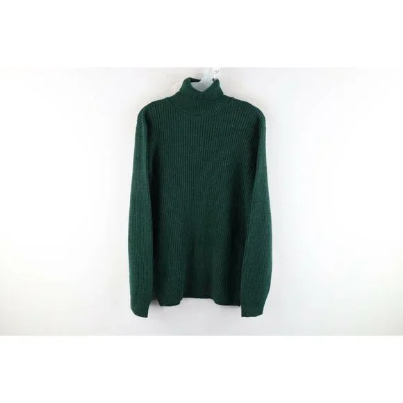 A New Day Green Turtleneck Sweater Size M - 43% off